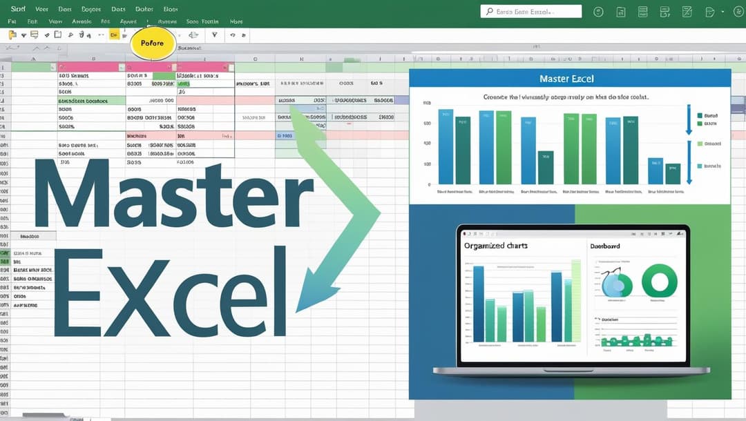 Advanced Excel dashboard showing pivot tables, charts, and VBA macro code